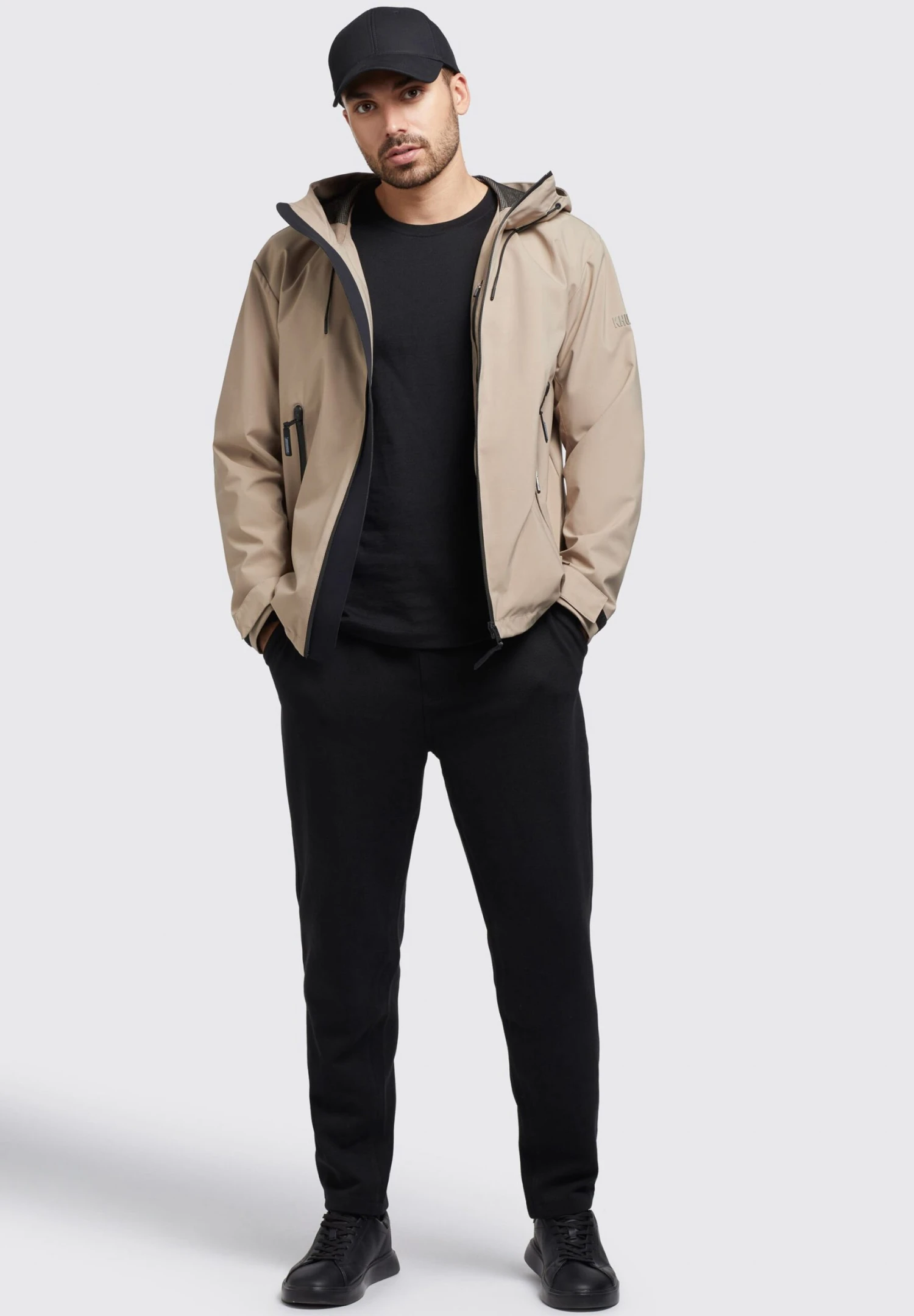 Khujo NEAL - Kurtka Outdoor - Beige 2 Khujo NEAL - Kurtka Outdoor - Beige - obrazek 2