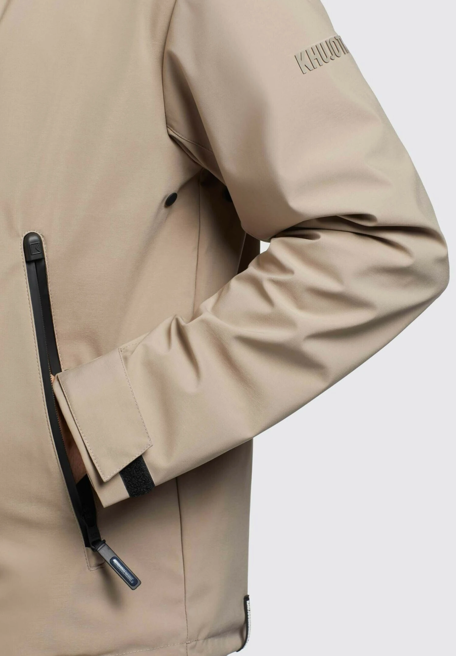 Khujo NEAL - Kurtka Outdoor - Beige 6 Khujo NEAL - Kurtka Outdoor - Beige - obrazek 6