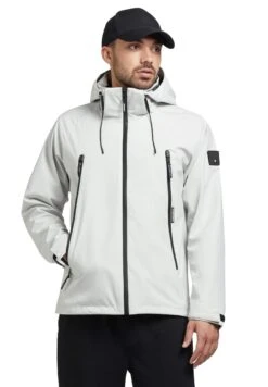 Khujo ADAM - Kurtka Przeciwdeszczowa - Hellgrau -Khujo c45fded1cd86483c9d203fe9dec644b6