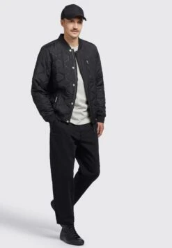 Khujo CARLSON - Kurtka Przejściowa - Schwarz -Khujo c4c55d6c767b4ea4abe01f771e1b5cec