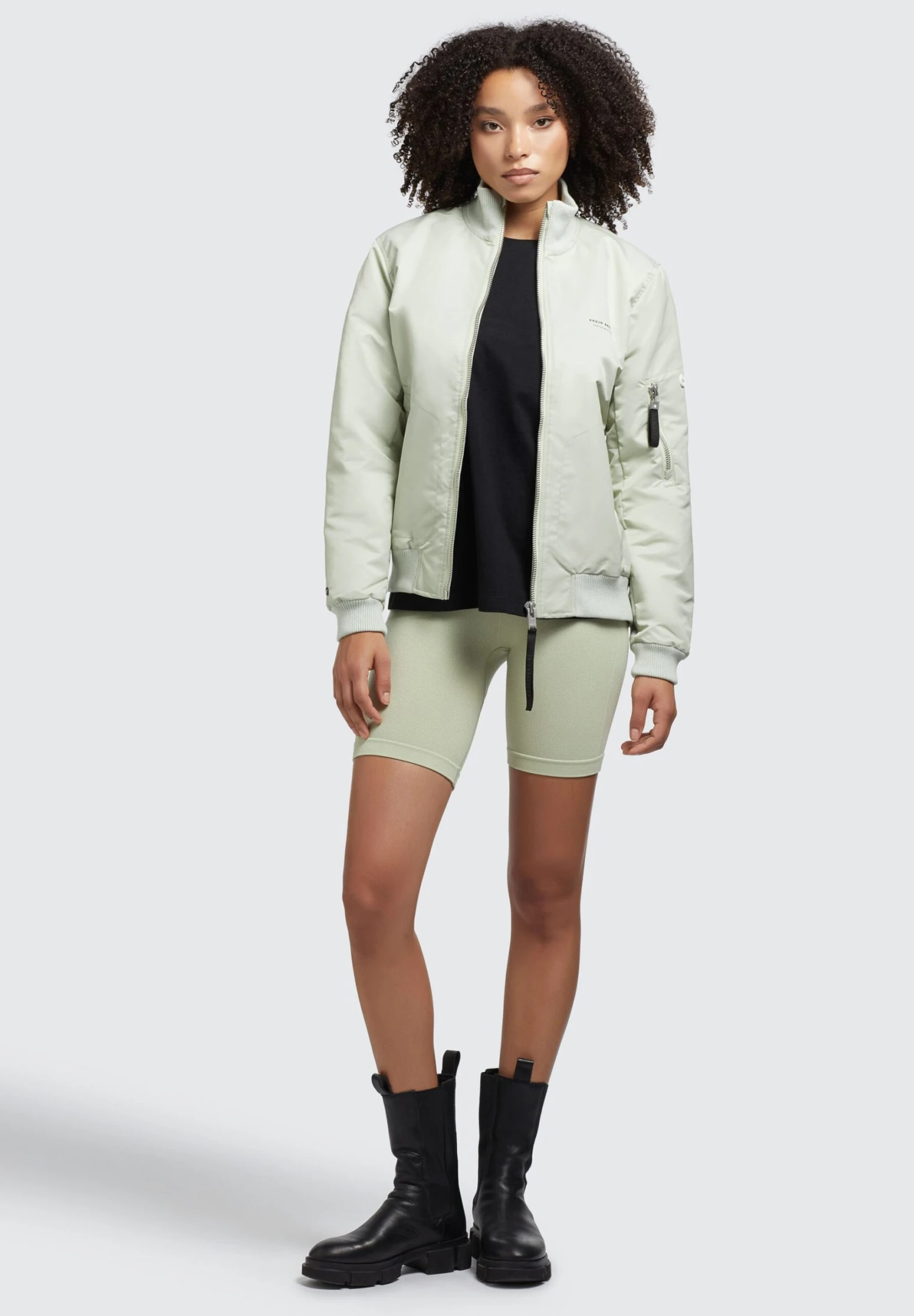 Khujo LOVA - Kurtka Przejściowa - Blassgrün 9 Khujo LOVA - Kurtka Przejściowa - Blassgrün - obrazek 9