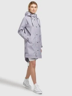 Khujo ODELIE - Kurtka Przeciwdeszczowa - Flieder