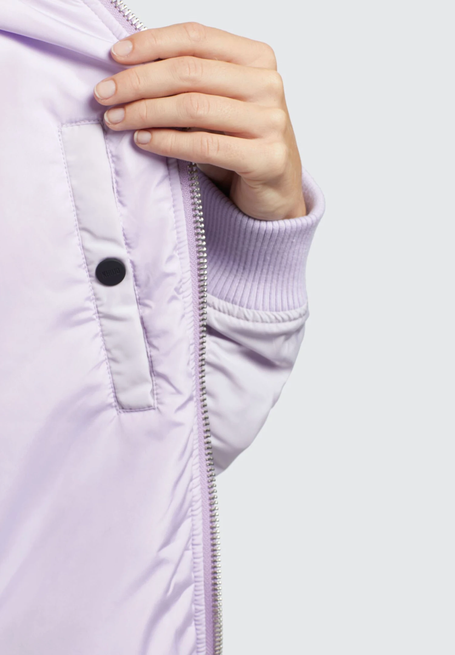 Khujo NOVA - Kurtka Bomber - Flieder Hell 6 Khujo NOVA - Kurtka Bomber - Flieder Hell - obrazek 6