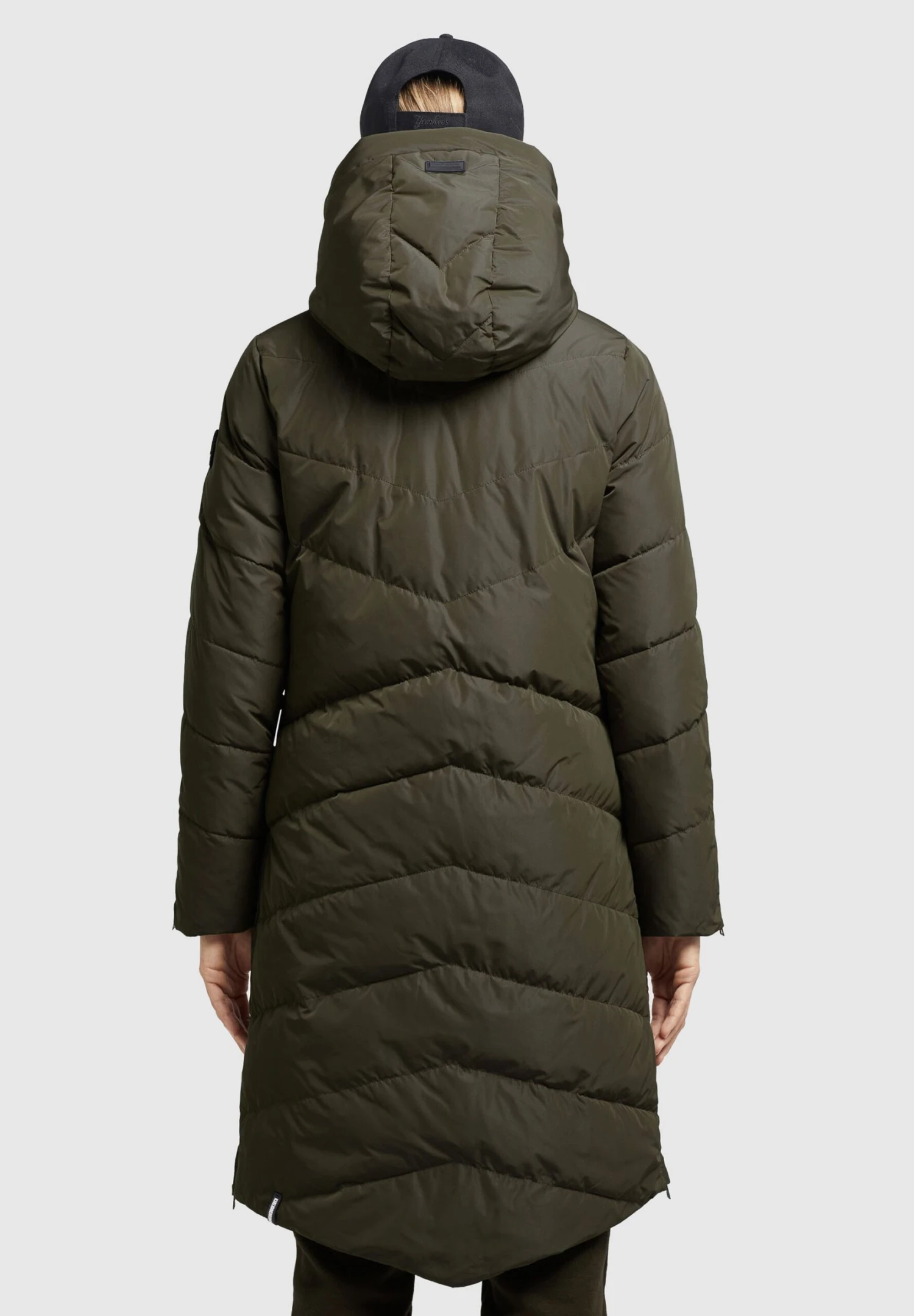 Khujo HUBA - Płaszcz Zimowy - Dunkelgrün 3 Khujo HUBA - Płaszcz Zimowy - Dunkelgrün - obrazek 3