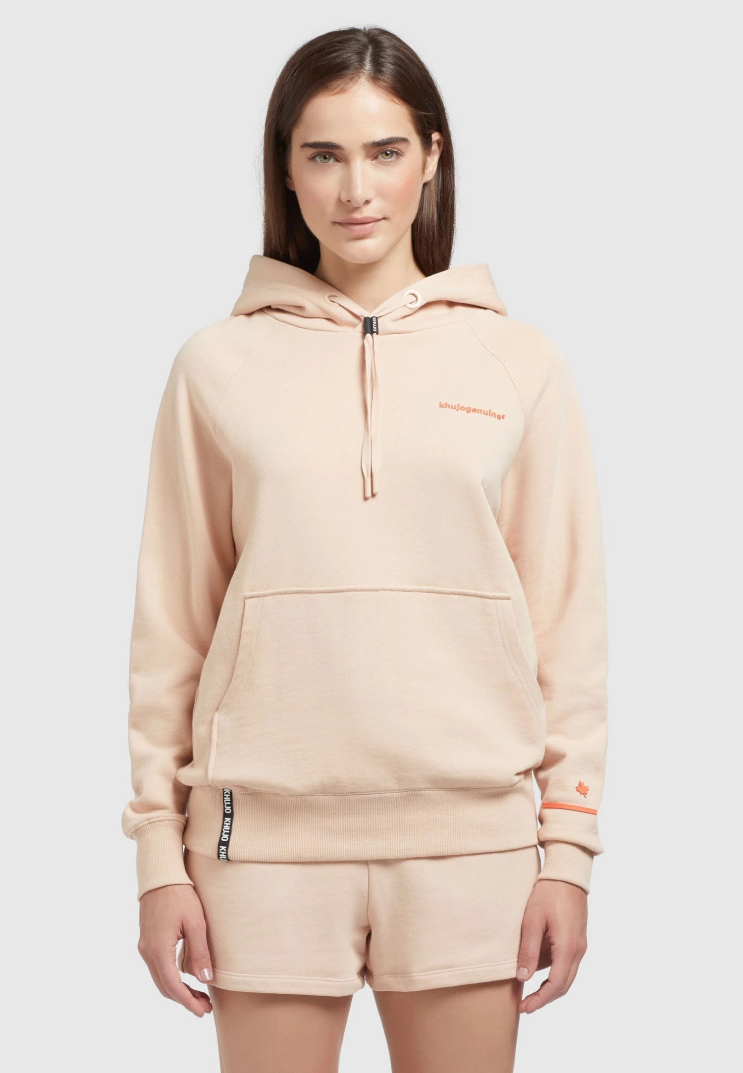 Khujo ODETTE - Bluza Z Kapturem - Aprikot 1 Khujo ODETTE - Bluza Z Kapturem - Aprikot