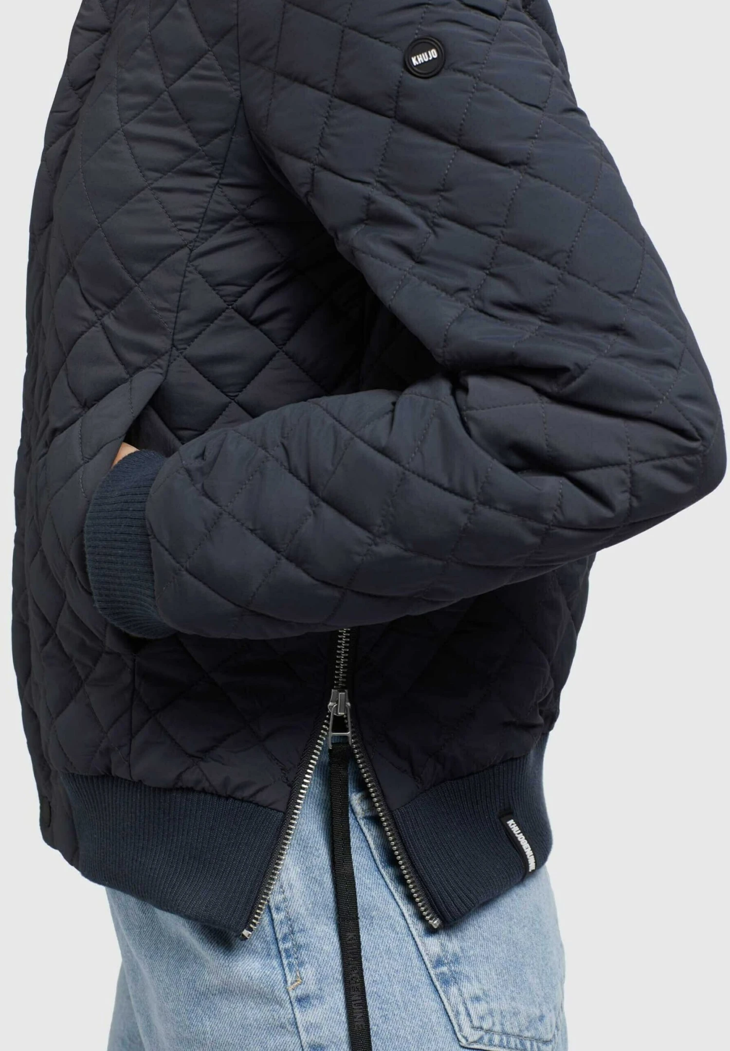 Khujo MONZA - Kurtka Przejściowa - Dunkelgrau 6 Khujo MONZA - Kurtka Przejściowa - Dunkelgrau - obrazek 6