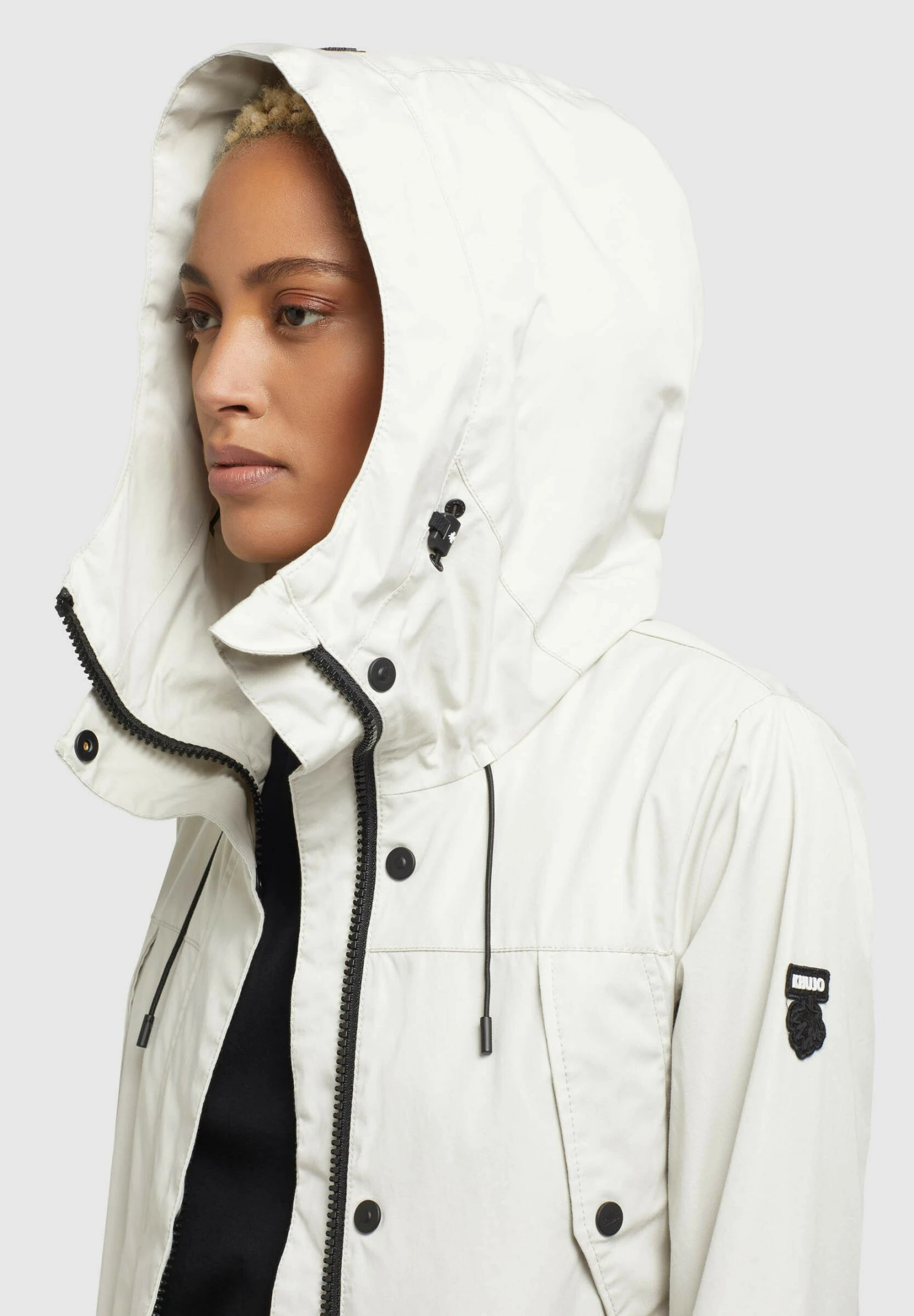 Khujo AIRA2 - Parka - Hellgrau 4 Khujo AIRA2 - Parka - Hellgrau - obrazek 4