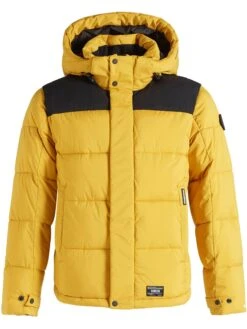 Khujo HELSINKI - Kurtka Zimowa - Gelb -Khujo ccac12c344784c02840fa1b9df349d56