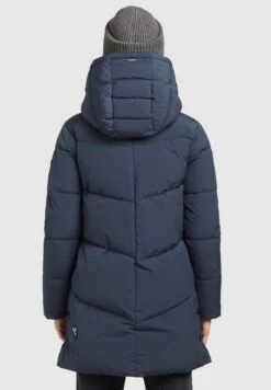 Khujo BINE - Płaszcz Zimowy - Blaugrau 10 Khujo BINE - Płaszcz Zimowy - Blaugrau -Khujo ccde543586b64ba191ace595ab30a9bc