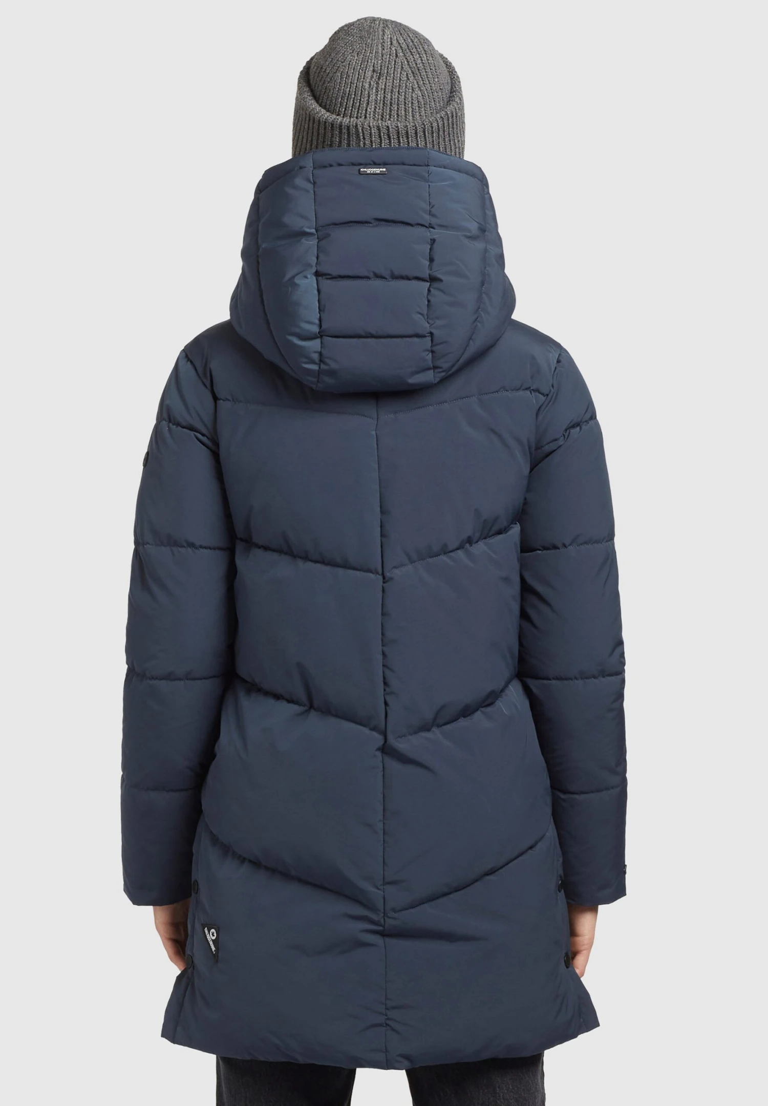 Khujo BINE - Płaszcz Zimowy - Blaugrau 3 Khujo BINE - Płaszcz Zimowy - Blaugrau - obrazek 3