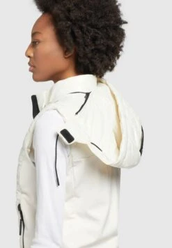 Khujo FABIA SHINY - Kamizelka - Weiß 14 Khujo FABIA SHINY - Kamizelka - Weiß -Khujo cd882ad036144f9b8ba3353cb53c6e9d