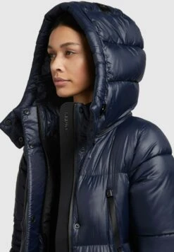 Khujo MELONA SHINY - Płaszcz Zimowy - Dunkelblau 11 Khujo MELONA SHINY - Płaszcz Zimowy - Dunkelblau -Khujo cef630df63c94cd6b65eca8edb8f1011