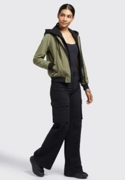 Khujo PERSEE - Kurtka Przejściowa - Olivgrün -Khujo d44f1d893523499bb9f8dd264b334199