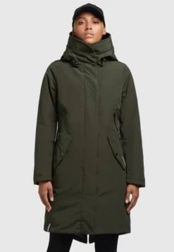 Khujo CHARLYN - Płaszcz Zimowy - Dunkelgrün