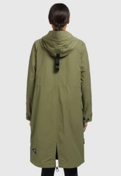 Khujo MARNIA - Kurtka Przeciwdeszczowa - Olivgrün -Khujo d8b72f8d3eeb4cdb9713c0aaaff9187a