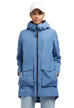 Khujo Mantel GING - Krótki Płaszcz - Blau 16 Khujo Mantel GING - Krótki Płaszcz - Blau -Khujo d8cb7a741087415aa21d1a5a7eeddb14