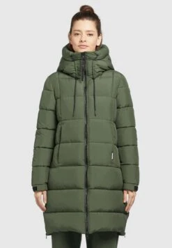 Khujo YOUMA - Płaszcz Zimowy - Olivgrün