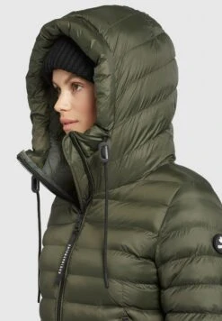 Khujo LOVINA2 SHINE - Kurtka Zimowa - Dunkeloliv 11 Khujo LOVINA2 SHINE - Kurtka Zimowa - Dunkeloliv -Khujo dd8fe125c6634a5ea3b8edb8fe43a30b