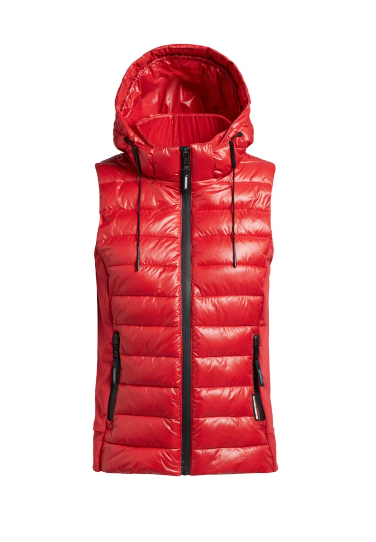 Khujo FABIA SHINY - Kamizelka - Rot 8 Khujo FABIA SHINY - Kamizelka - Rot - obrazek 8