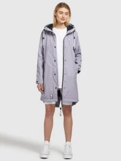 Khujo ODELIE - Kurtka Przeciwdeszczowa - Flieder -Khujo deb7c6dfc9d741cbb017906e349b73c9