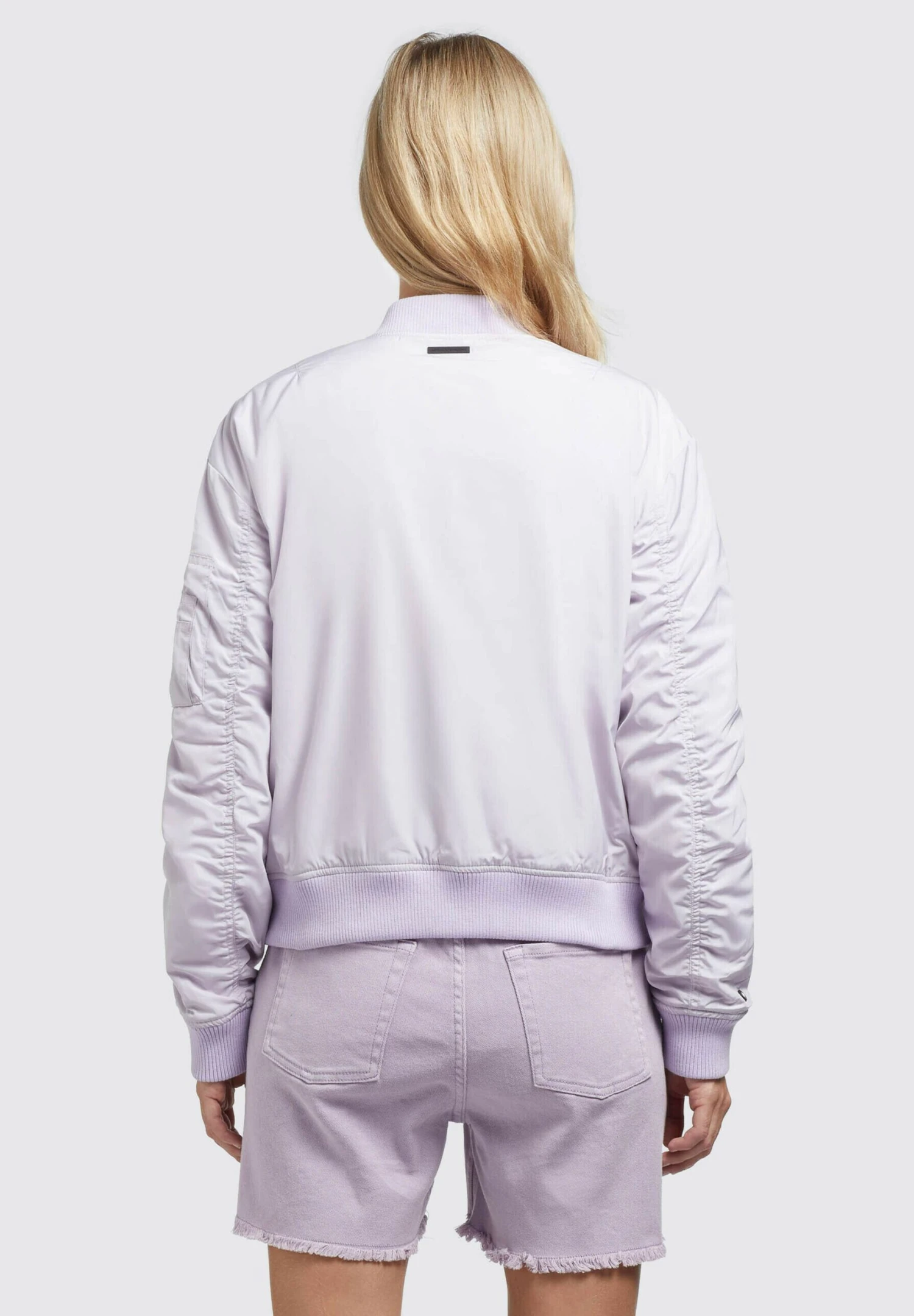 Khujo NOVA - Kurtka Bomber - Flieder Hell 3 Khujo NOVA - Kurtka Bomber - Flieder Hell - obrazek 3