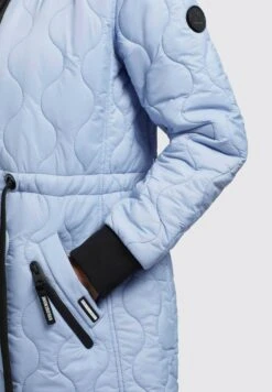 Khujo ISETT - Płaszcz Zimowy - Blau -Khujo e239b0b6d07e4da6ad7c22fda0765b55