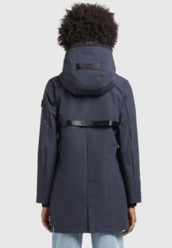 Khujo IZAF - Kurtka Przeciwdeszczowa - Dunkelblau -Khujo e4c11637f06f462ea297990d247bf9f0