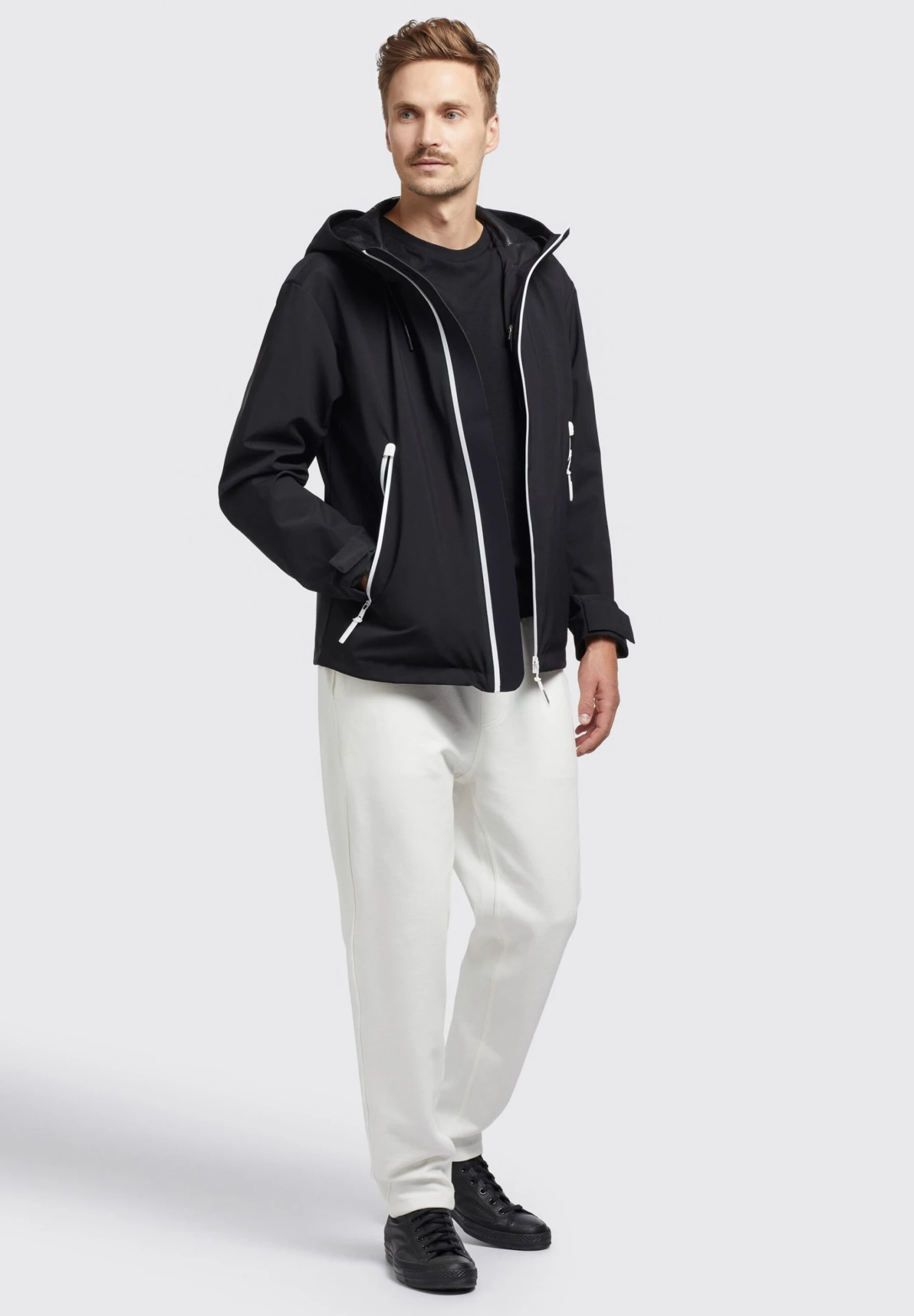 Khujo NEAL - Kurtka Outdoor - Schwarz 2 Khujo NEAL - Kurtka Outdoor - Schwarz - obrazek 2