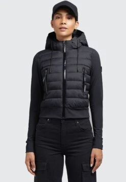 Khujo DALIS MATT - Kurtka Przejściowa - Schwarz