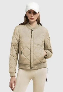 Khujo LEONA - Kurtka Bomber - Beige
