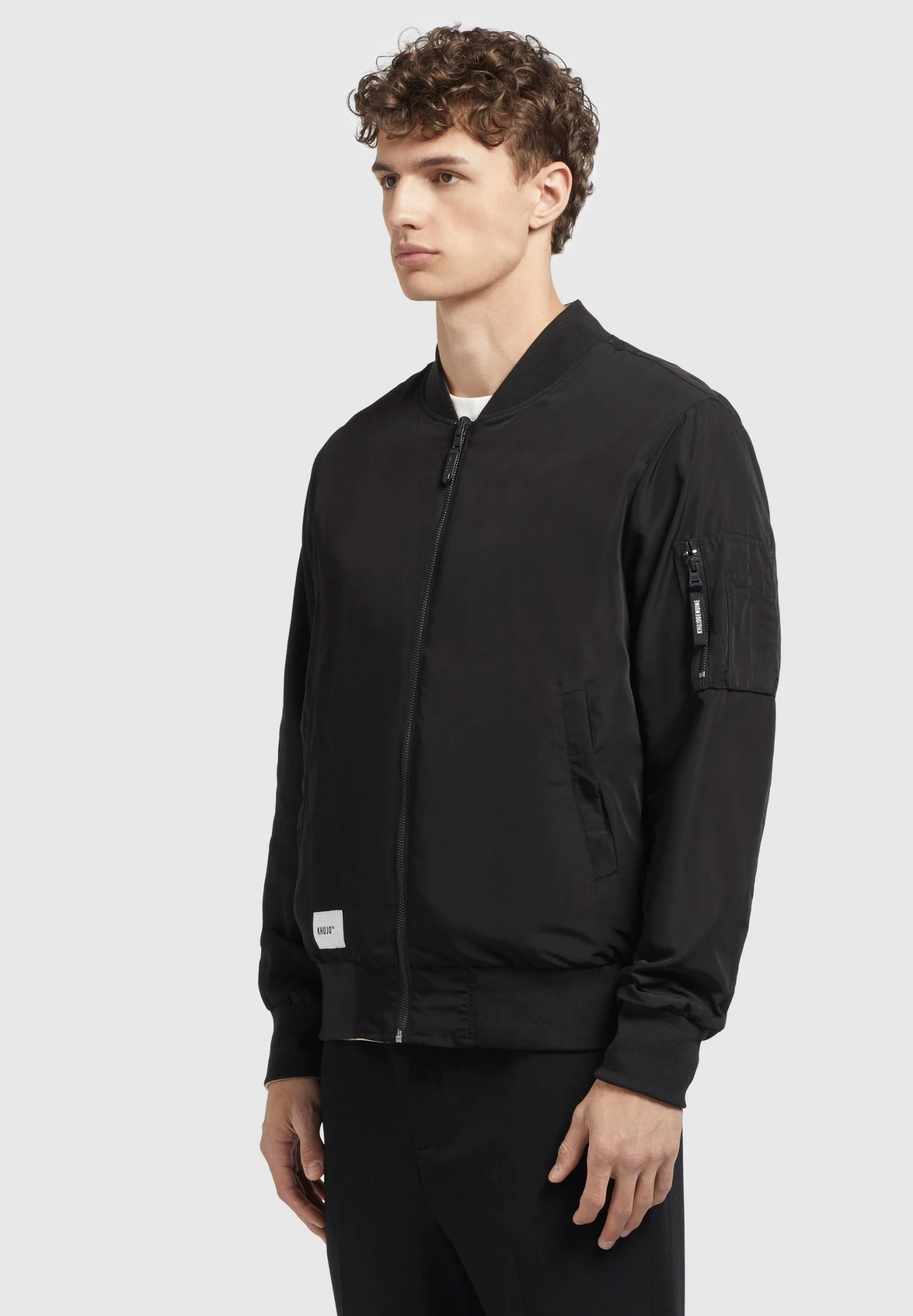 Khujo VELO - Kurtka Bomber - Blk Bei 7 Khujo VELO - Kurtka Bomber - Blk Bei - obrazek 7