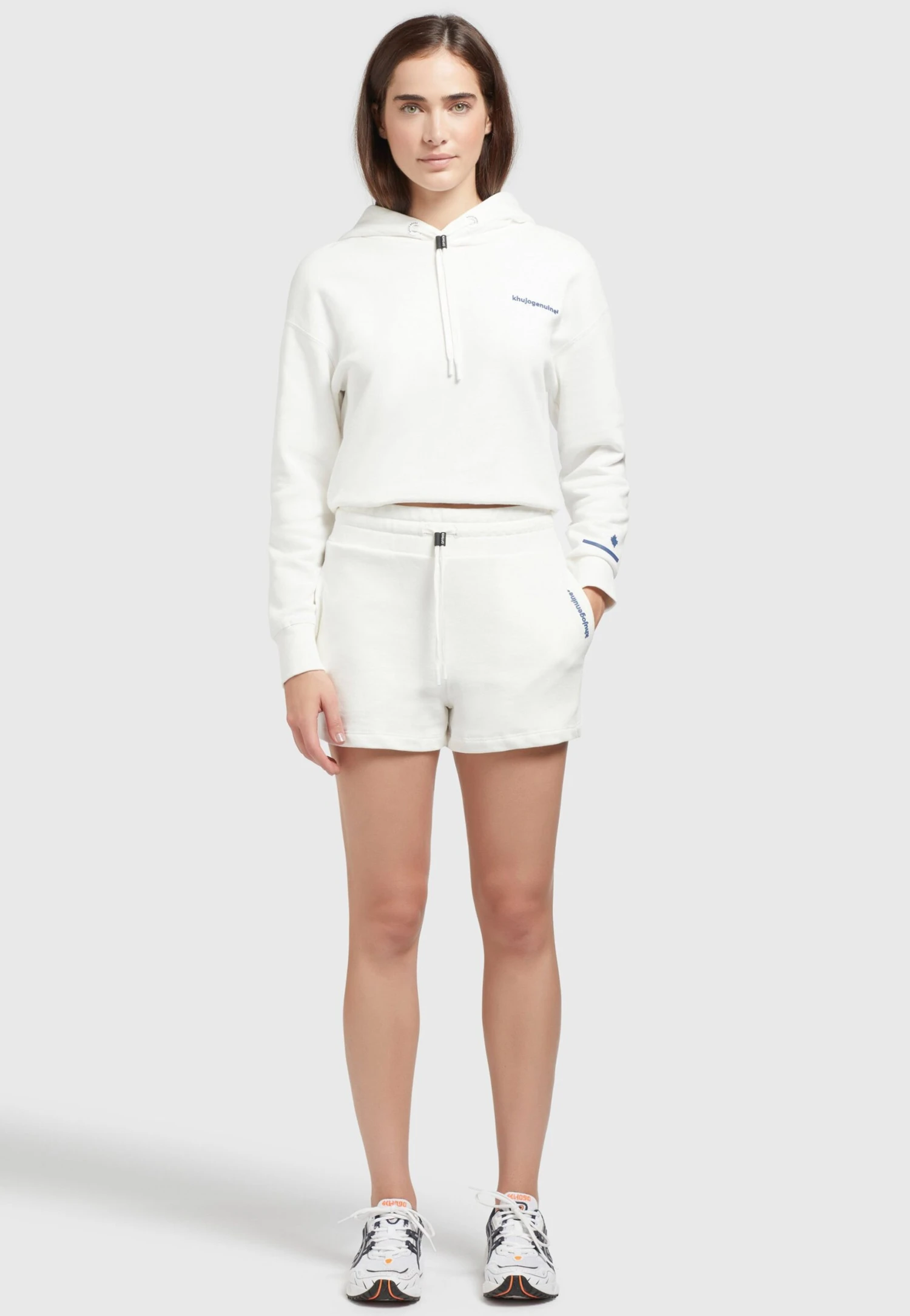 Khujo MIRABELLE - Spodnie Treningowe - Naturweiß 2 Khujo MIRABELLE - Spodnie Treningowe - Naturweiß - obrazek 2