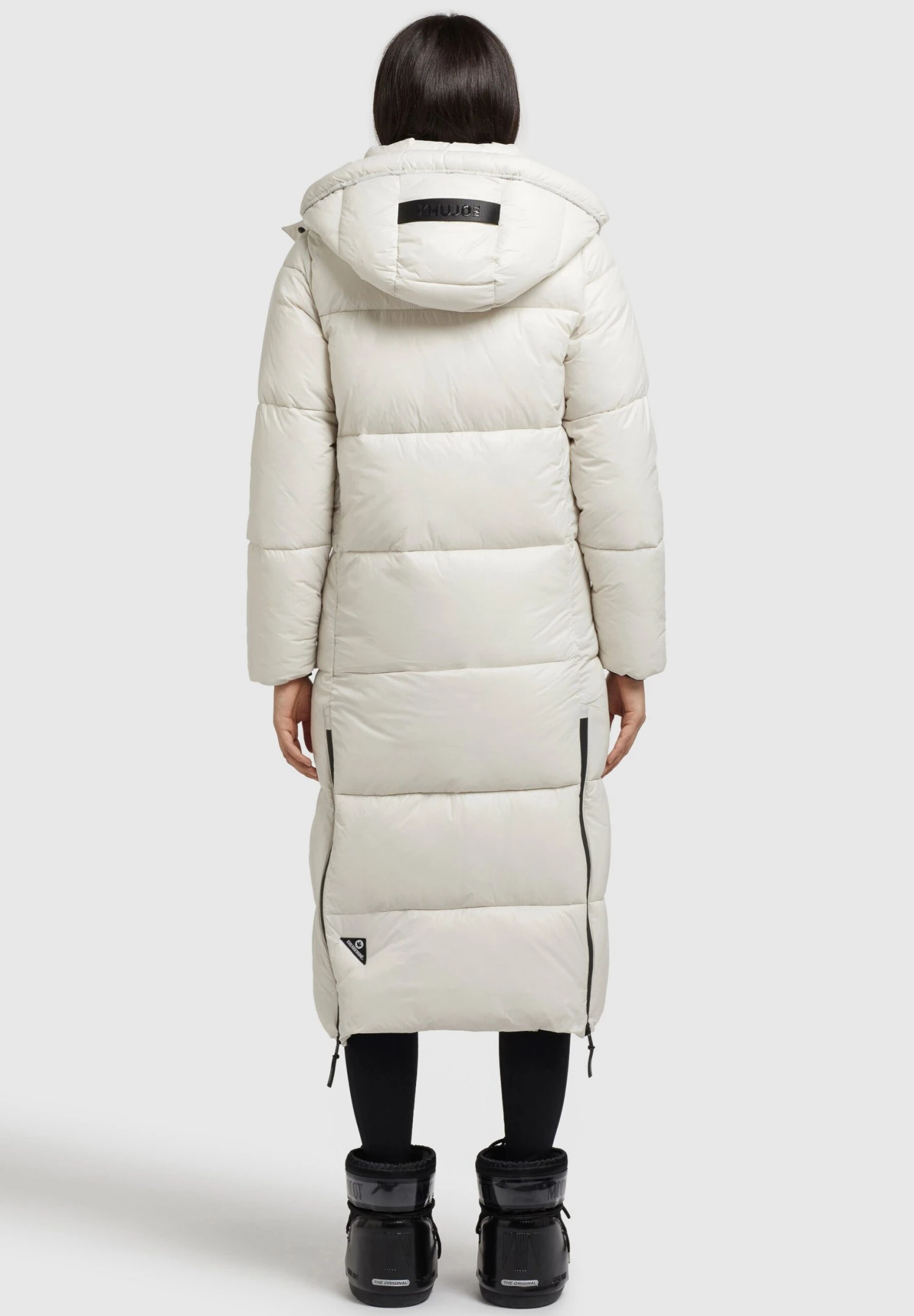 Khujo MELONA SHINY - Płaszcz Zimowy - Perlweiß 3 Khujo MELONA SHINY - Płaszcz Zimowy - Perlweiß - obrazek 3