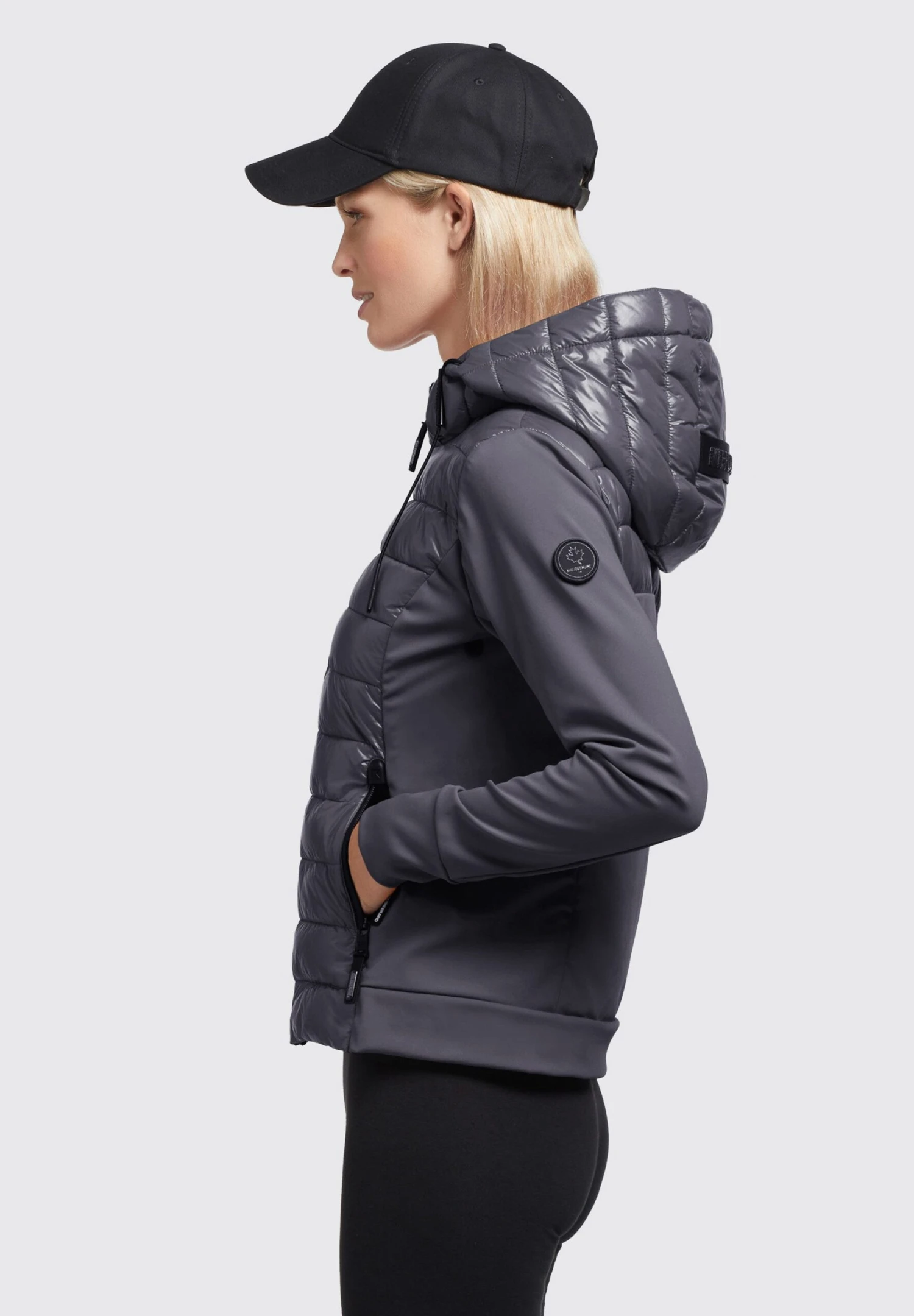 Khujo GHITA SHINY - Kurtka Zimowa - Grau 4 Khujo GHITA SHINY - Kurtka Zimowa - Grau - obrazek 4