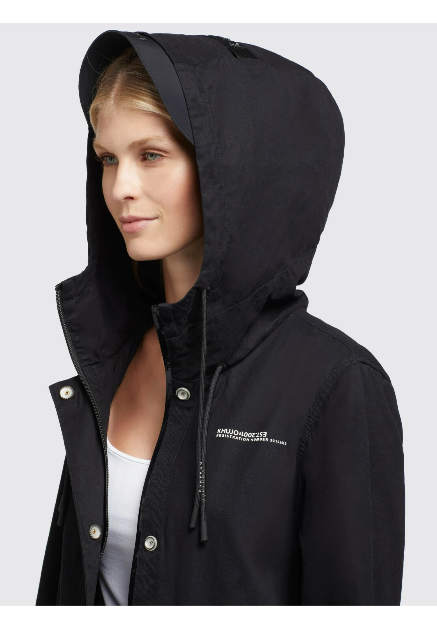 Khujo NANDA4 - Parka - Schwarz 5 Khujo NANDA4 - Parka - Schwarz - obrazek 5