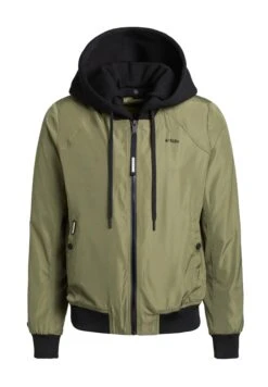 Khujo PERSEE - Kurtka Przejściowa - Olivgrün -Khujo ebfde95390194483911134da8aa0e9e3