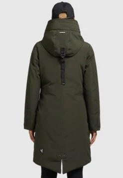 Khujo CHARLYN - Płaszcz Zimowy - Dunkelgrün -Khujo ec6b382f5b304822ae4d26fbbaa70afb