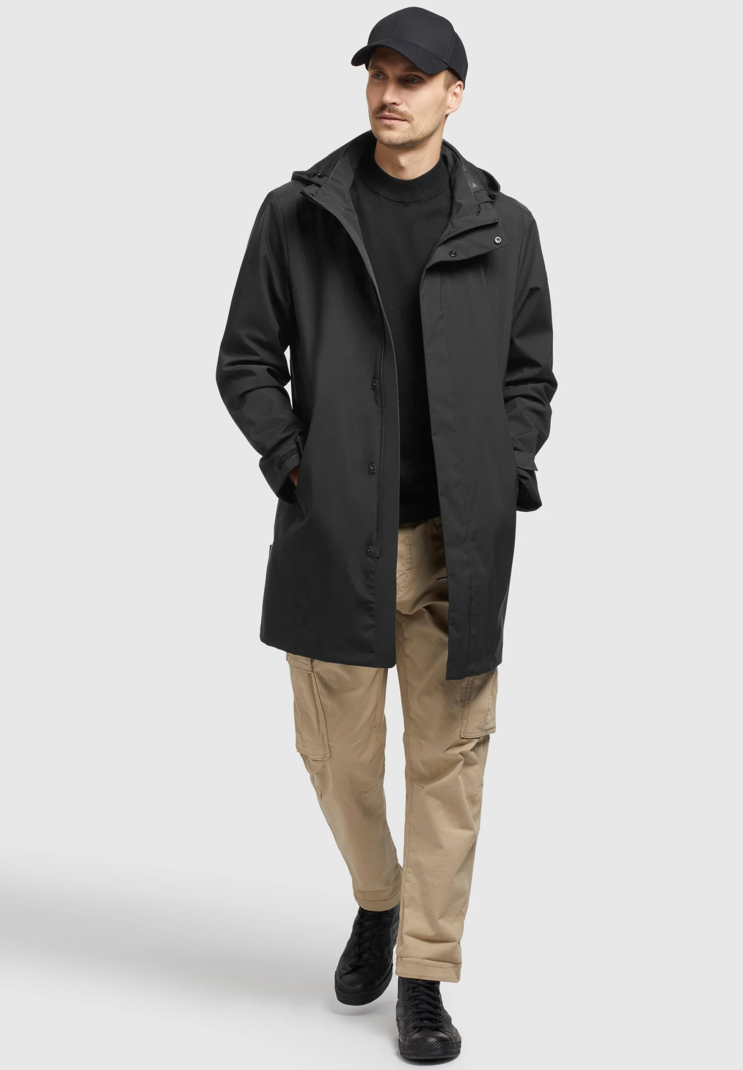 Khujo YORK - Kurtka Przeciwdeszczowa - Braun 2 Khujo YORK - Kurtka Przeciwdeszczowa - Braun - obrazek 2