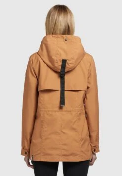 Khujo FELINA - Kurtka Przeciwdeszczowa - Toffee -Khujo ee082311ad564e22bc7ad9178ae1fd78