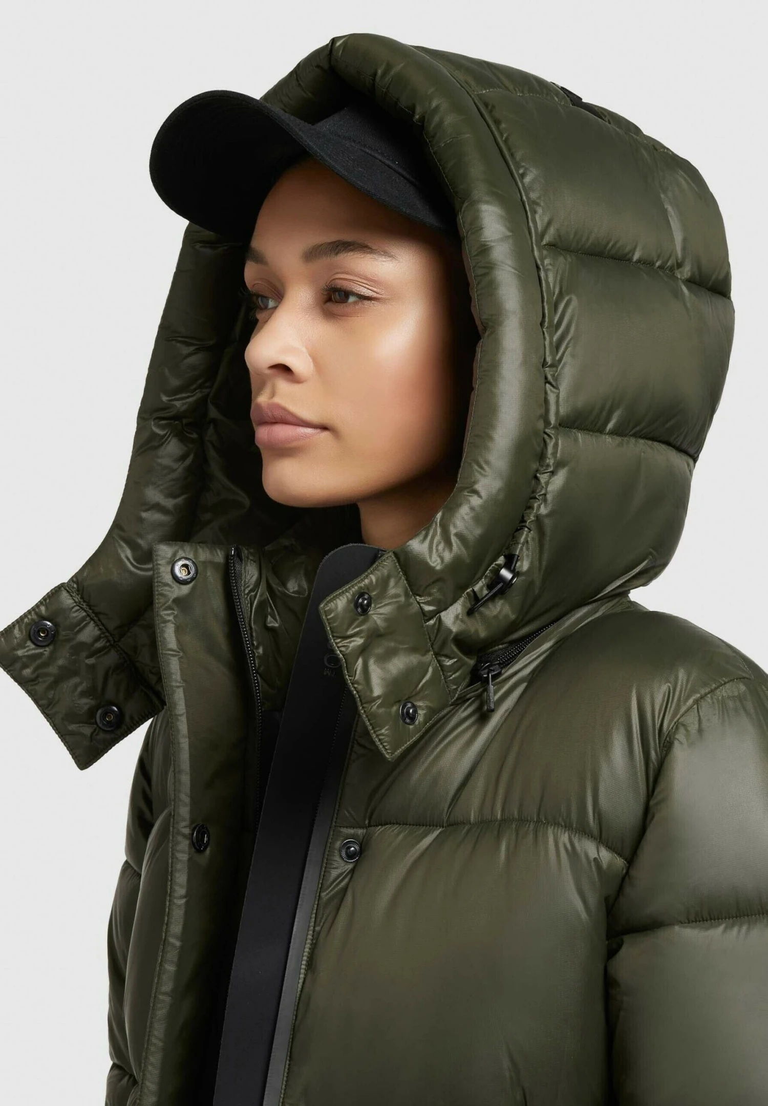 Khujo VALONA SHINY - Kurtka Zimowa - Dunkelgrün 6 Khujo VALONA SHINY - Kurtka Zimowa - Dunkelgrün - obrazek 6