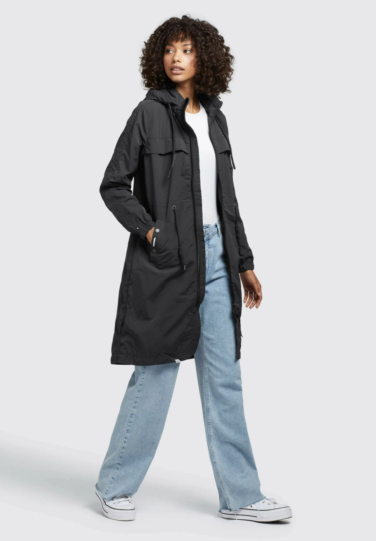 Khujo MANTEL VOYA3 - Parka - Schwarz 4 Khujo MANTEL VOYA3 - Parka - Schwarz - obrazek 4