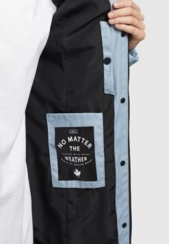 Khujo GLENNA - Kurtka Przeciwdeszczowa - Hellblau -Khujo f4005daa082546c294c7ea07a2c1b3ee