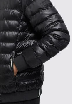 Khujo TOCO SHINY - Kurtka Zimowa - Schwarz -Khujo f478e9bc79cf48fdbac43f5ca24f3708