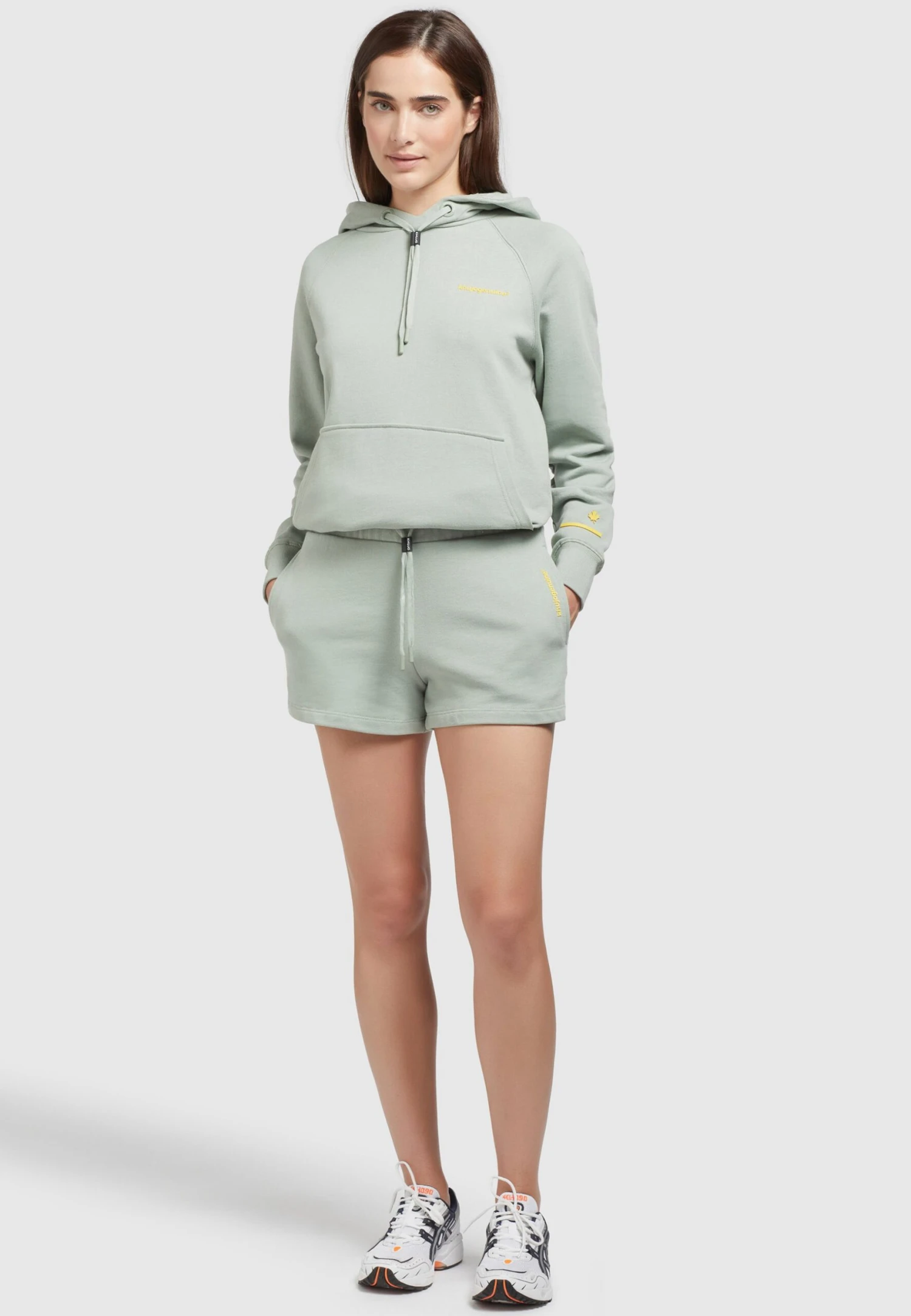 Khujo MIRABELLE - Spodnie Treningowe - Mintgrün 2 Khujo MIRABELLE - Spodnie Treningowe - Mintgrün - obrazek 2