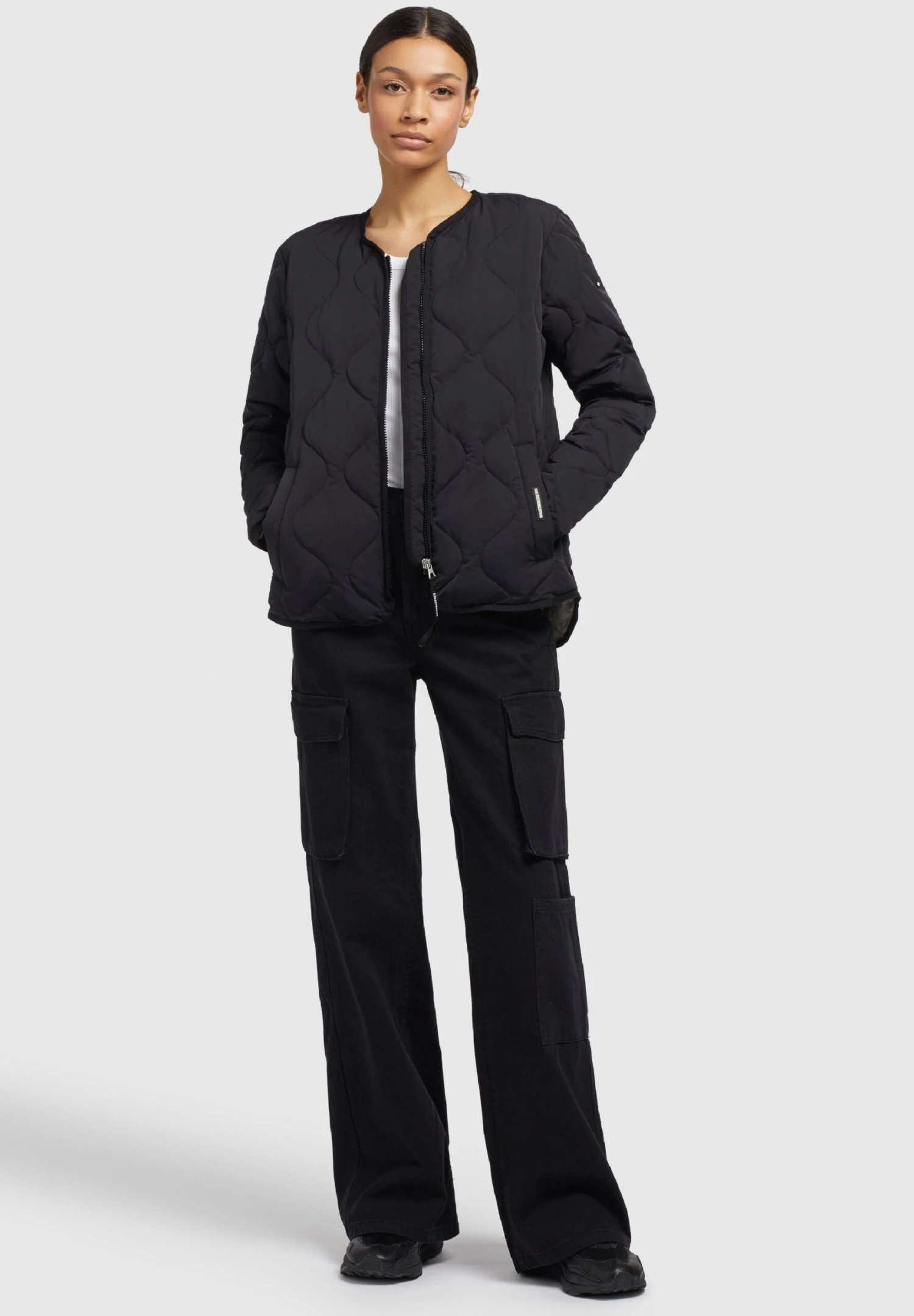 Khujo ALMA - Kurtka Przejściowa - Schwarz 5 Khujo ALMA - Kurtka Przejściowa - Schwarz - obrazek 5