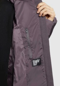 Khujo HAZELLE - Płaszcz Zimowy - Lila -Khujo f68edaff97d94f8d8d8f01f9a33b5413