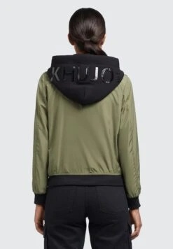 Khujo PERSEE - Kurtka Przejściowa - Olivgrün -Khujo f6ebf4ee767c4ac8b1ed3bc46b3ebb4d