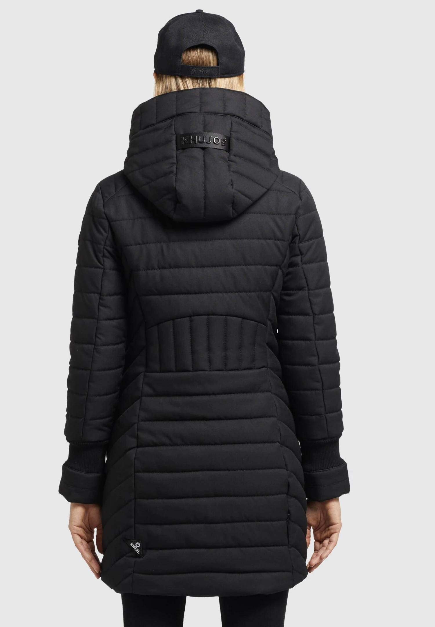 Khujo NITA STRUCTURED - Płaszcz Zimowy - Schwarz 3 Khujo NITA STRUCTURED - Płaszcz Zimowy - Schwarz - obrazek 3