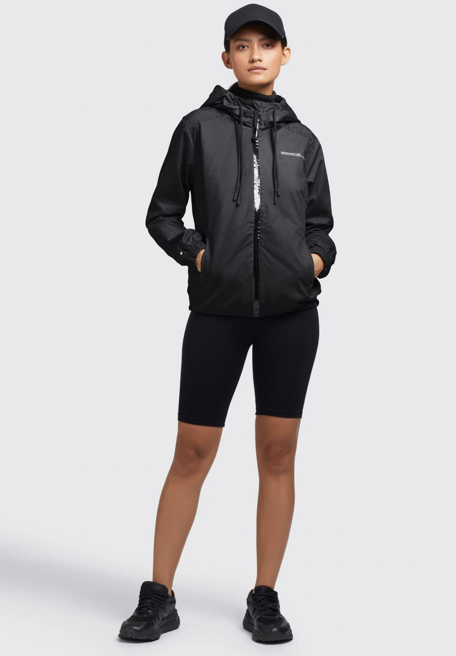 Khujo ROLAVA2 - Kurtka Przejściowa - Schwarz 1 Khujo ROLAVA2 - Kurtka Przejściowa - Schwarz