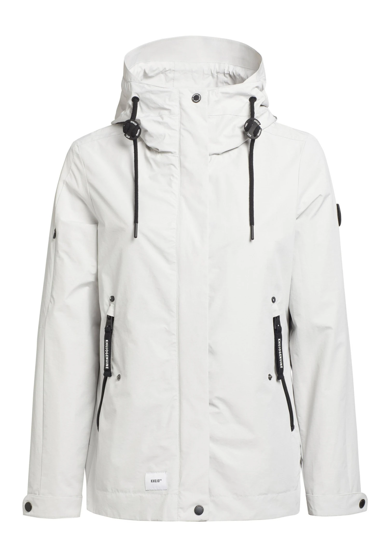 Khujo KAYA - Kurtka Outdoor - Hellgrau 8 Khujo KAYA - Kurtka Outdoor - Hellgrau - obrazek 8